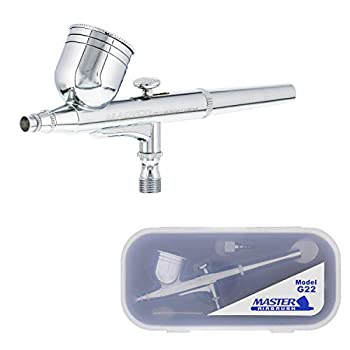 【中古】【輸入品・未使用】Master Airbrush Multi-Purpose Gravity Feed Dual-Action Airbrush Kit with 0.3mm Nozzle by Master Airbrush|スカイマーケットプラス
