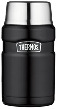 【中古】【輸入品・未使用】Thermosステンレスキング・マットブラック・フードジャー(0.7L)並行輸入品