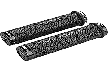 【中古】【インポート品・未当て嵌める】Sram Mtb Sram Dh Silicone Locking Grips With Double Clamps And End Plugs - Black