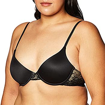 【中古】【輸入品・未使用】Maidenform レディース コンフォートデボーション 飾り付きデミブラ US サイズ: 32C カラー: ブラック