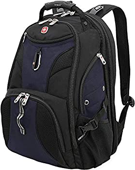 【中古】【インポート品・未当て嵌める】(One Size%ｶﾝﾏ% Black/Blue EXCLUSIVE COLOR) - SwissGear Travel Gear ScanSmart Backpack 1900