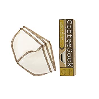 【中古】【輸入品・未使用】CoffeeSock Organic Cotton Coffee Brewer Basket Filter 2Pack 16,802円