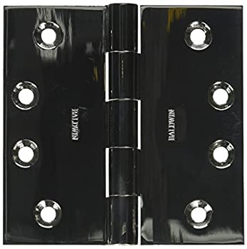 【中古】【輸入品・未使用】Baldwin 1040055i Squareほぞ穴ヒンジ、生涯明るいニッケル