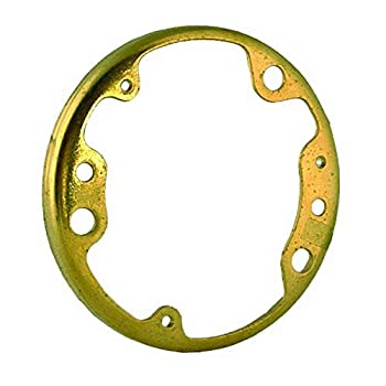【中古】【輸入品・未使用】Hubbell-Raco 6298 4-3/16-Inch Round Brass Floor Box Tile Ring by HubbellRaco