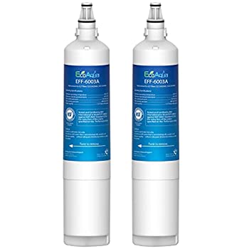 【中古】【インポート品・未当て嵌める】EcoAqua EFF-6003A 取り替えっこ用ろ波器 LG LT600P 5231JA2006A 5231JA2006B KENMORE 46-9990 9990 469990 電気冷蔵庫水ろ波器 2容器に並べる