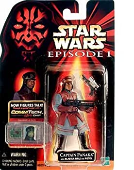 【中古】【輸入品・未使用】Star Wars: Episode 1 Captain Panaka アクションフィギュア 人形 おもちゃ (並行輸入)