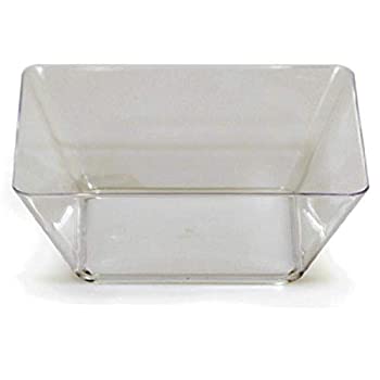 【中古】【輸入品・未使用】Creative Converting BB055432 5" Clear Plastic Square Serving Bowls -4 Pack｜スカイマーケットプラス