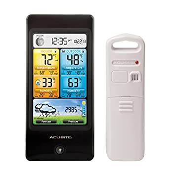 【中古】【インポート品・未当て嵌める】AcuRite Color Weather Station