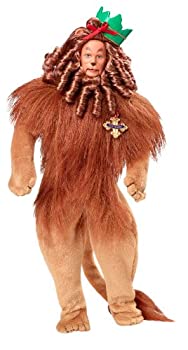 【中古】【輸入品・未使用】Barbie　Cowardly Lion オズの魔法使い75周年