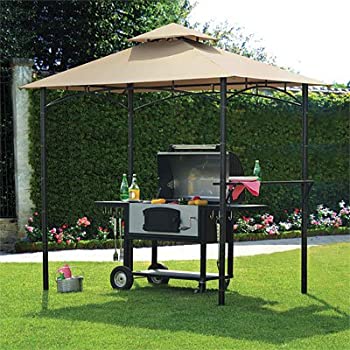 【中古】【インポート品・未当て嵌める】Garden Winds Replacement Canopy for L-GZ238PST-11 Grill Gazebo - Standard 350 - Beige (Will NOT FIT Any Other Model Frame) 141［並行輸 アウトドア-その他-スポーツ・アウトドア
