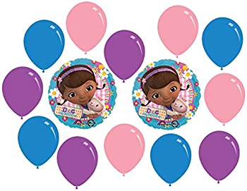 【中古】【輸入品・未使用】14 pc Doc Mc Stuffins Party Balloons Kit: 2 Mylar 6 Pink Latex 6 Purple Latex by N/A [並行輸入品] 26,396円