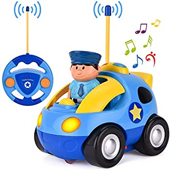 【中古】【輸入品・未使用】[リバティインポート]Liberty Imports Cartoon R/C Police Car Radio Control Toy for Toddlers by 6601 [並行輸入品]｜スカイマーケットプラス