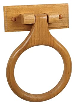 【中古】【輸入品・未使用】Dalton 561191 Towel Ring%ｶﾝﾏ% Honey Oak Finish [並行輸入品]｜スカイマーケットプラス