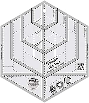 【中古】【輸入品・未使用】Hexagon Trim Tool%ｶﾝﾏ% Quilting Template - Creative Grids USA by Creative Grids