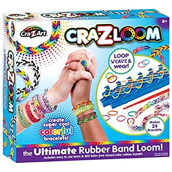 【中古】【輸入品・未使用】Cra Z Art CraZLoom Bracelet Maker Kit ラバーバンド [並行輸入品]｜スカイマーケットプラス