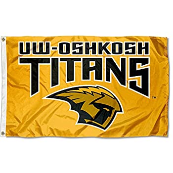【中古】【輸入品・未使用】UW Oshkosh Titansフラグ3?x 5?Largeバナー｜スカイマーケットプラス