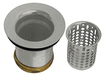 【中古】【輸入品・未使用】Westbrass D218-07 Junior Basket Strainer - Satin Nickel|スカイマーケットプラス