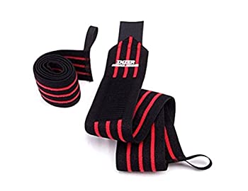 【中古】【輸入品・未使用】(50cm - Medium) - Inzer Iron Z Wrist Wraps - Powerlifting Weightlifting Crossfit Strength Training|スカイマーケットプラス