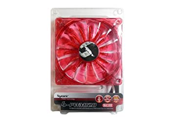 【中古】【インポート品・未当て嵌める】Bgears ビーギア パソコン入れもの気違い b-PWM 12糎 赤いことLED積み上げる 半澄み切った赤いこと BG1237 [並行輸入品]