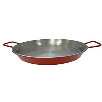 【中古】【輸入品・未使用】IMUSA%ｶﾝﾏ% CAR-52031T%ｶﾝﾏ% Non-Coated Paella Pan%ｶﾝﾏ% 38cm%ｶﾝﾏ% Red