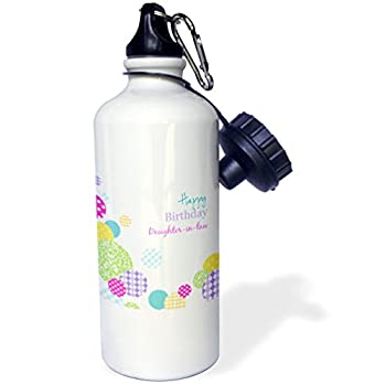【中古】【輸入品・未使用】3dRose wb_165133_1 Happy Birthday Daughter-In-Law-Modern Colorful Dots Pattern on White Sports Water Bottle%ｶﾝﾏ% 21 oz%ｶﾝﾏ% White by 3d 24,755円