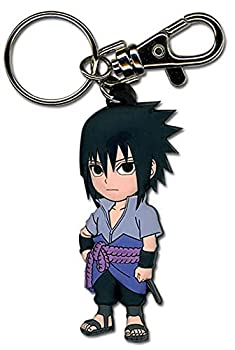 【中古】【輸入品・未使用】Naruto ナルト 疾風伝 サスケ ラバー キーホルダー Ver 2 Sasuke Keychain 並行輸入 北米正規品