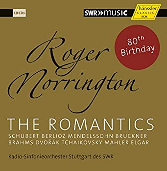 【中古】【輸入品・未使用】サー・ロジャー・ノリントン ~ ザ・ロマンティックス (The Romantics ~ Schubert Berlioz Mendelssohn Bruckner Brahms Dvorak Tchaikovsky Mahl｜スカイマーケットプラス