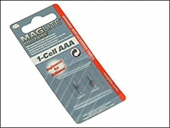 【中古】【インポート品・未当て嵌める】MAGLITE LK3A001 SPERE BULB FOR SOLITAIRE 替球2個 スポーツ・アウトドア-アウトドア
