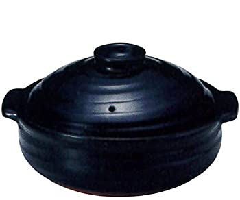 【中古】【輸入品・未使用】6-08590 萬古焼　9号IH土鍋　銀天目 [並行輸入品]｜スカイマーケットプラス