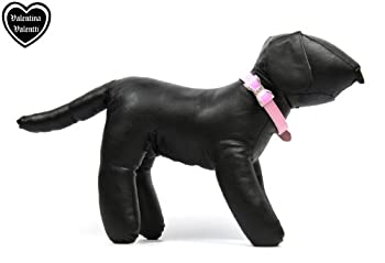 【中古】【輸入品・未使用】ヴァレンティナ・ヴァレンティ 犬用デザイナー首輪、全サイズ、ピンク色 （並行輸入品）｜スカイマーケットプラス