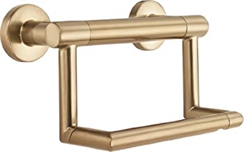 【中古】【輸入品・未使用】(Champagne Bronze) - Delta Faucet 41550-CZ Contemporary Tissue Holder/Assist Bar%ｶﾝﾏ% Champagne Bronze｜スカイマーケットプラス