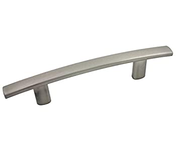 【中古】【輸入品・未使用】(10 Pack) - Cosmas 2363-3SN Satin Nickel Subtle Arch Cabinet Hardware Handle Pull - 7.6cm Hole Centres - 10 PACK