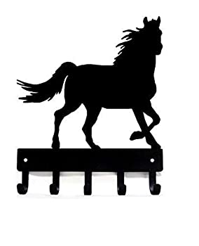 【中古】【輸入品・未使用】馬# 7ファーム動物キーラック Large 9 inch wide