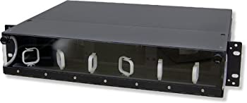 【中古】【輸入品・未使用】Lynn Electronics 2u光ファイバーラックマウントエンクロージャパネル、Holds 6?LgX Footprintパネルまたはモジュールfor最大容量144の繊維の。F