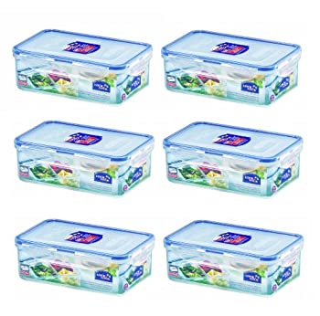 【中古】【インポート品・未当て嵌める】Rect. 中仕切り付き添い人ショートフードコンテナ 1.0L