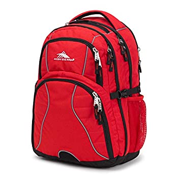 【中古】【インポート品・未当てはめる】High Sierra Swerve Backpack 背嚢 御徒面子 赤いこと