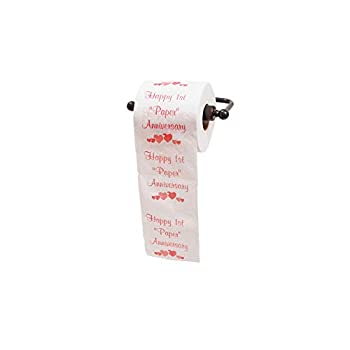 【中古】【輸入品・未使用】[JustPaperRoses]JustPaperRoses R Happy 1st Paper Anniversary Toilet Paper Gift%ｶﾝﾏ% Just Paper Roses TP1ST [並行輸入品]｜スカイマーケットプラス