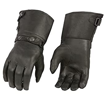 【中古】【輸入品・未使用】Shaf International Men 's Long Gauntlet Glove L ブラック SH264-L-BLACK