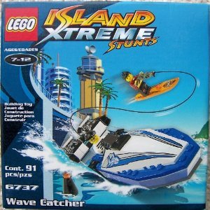 【中古】【輸入品・未使用】LEGO (レゴ) Island Xtreme Stunts 6737 Wave Catcher/Wake Rider ブロック おもちゃ （並行輸入）