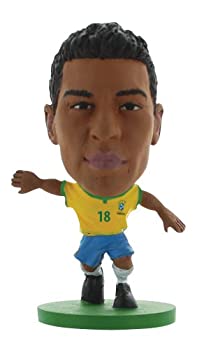 【中古】【輸入品・未使用】SoccerStarz Brazil International Figurine Blister Pack Featuring Paulinho Home Kit (輸入版)｜スカイマーケットプラス