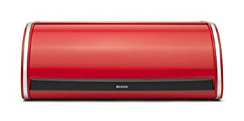 【中古】【輸入品・未使用】brabantia ブレッドビン ロールトップ パッションレッド 484001