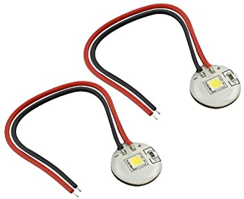 【中古】【インポート品・未当て嵌める】Shoreline Marine LED突っ支い棒ともし火2容器に並べる、白いこと