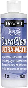 【中古】【インポート品・未当て嵌める】Americana Brush On Sealer/Finish 8薬局衡オンス Squeeze Bottle-DuraClear Ultra Matte Varnish (並行輸入品)