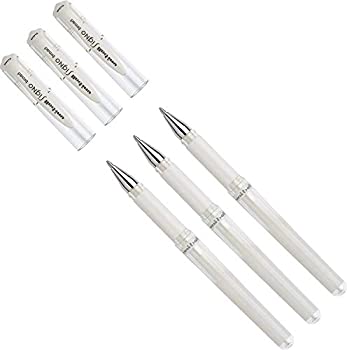 【中古】【輸入品・未使用】UNI - BALL GEL IMPACT um-153ホワイト[ Pack of 3?] Broad 1.0?MMローラーボール