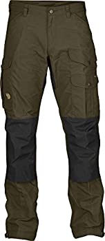 【中古】【インポート品・未当て嵌める】FJALLRAVEN MENS VIDDA PRO TROUSERS REGULAR LEG DARK OLIVE (EU48 32IN)