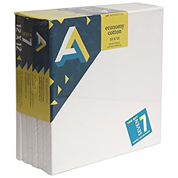【中古】【輸入品・未使用】Art Alternatives Economy Artist White Canvas Super Value Pack-12 x 12 inches- by Art Alternatives
