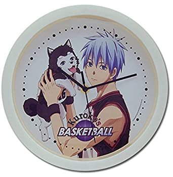 【中古】【輸入品・未使用】黒子のバスケ 黒子テツヤ＆テツヤ2号 壁掛け時計 クロック 直径約25cm 並行輸入品｜スカイマーケットプラス