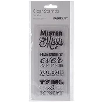 【中古】【輸入品・未使用】Something Blue Clear Stamps 6.25%ﾀﾞﾌﾞﾙｸｫｰﾃ%X4%ﾀﾞﾌﾞﾙｸｫｰﾃ%-Ever After (並行輸入品)