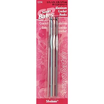 【中古】【輸入品・未使用】Silvalume Aluminum Crochet Hook Set-C2/2.75mm%カンマ% D3/3.25mm%カンマ% E4/3.5mm (並行輸入品)