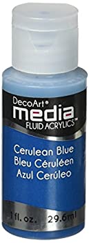 【中古】【輸入品・未使用】Media Fluid Acrylic 1oz-Cerulean Blue (Series 4) (並行輸入品)